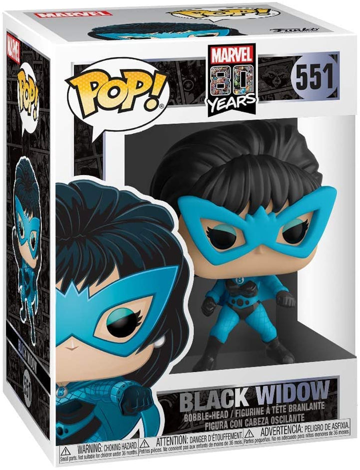 Marvel 80 anni Vedova Nera Funko 44502 Pop! Vinile #551