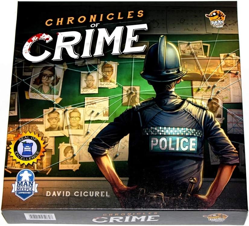 Lucky Duck Games Chronicles of Crime Board Game