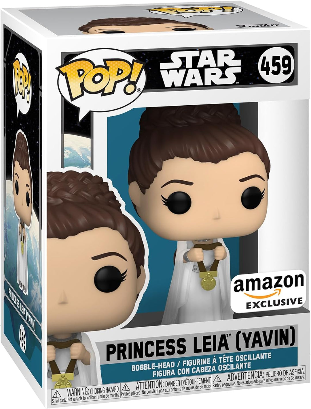 Funko Pop! Star Wars: Across the Galaxy - Leia (Ceremony) Exclusive Vinyl Figure (55495)