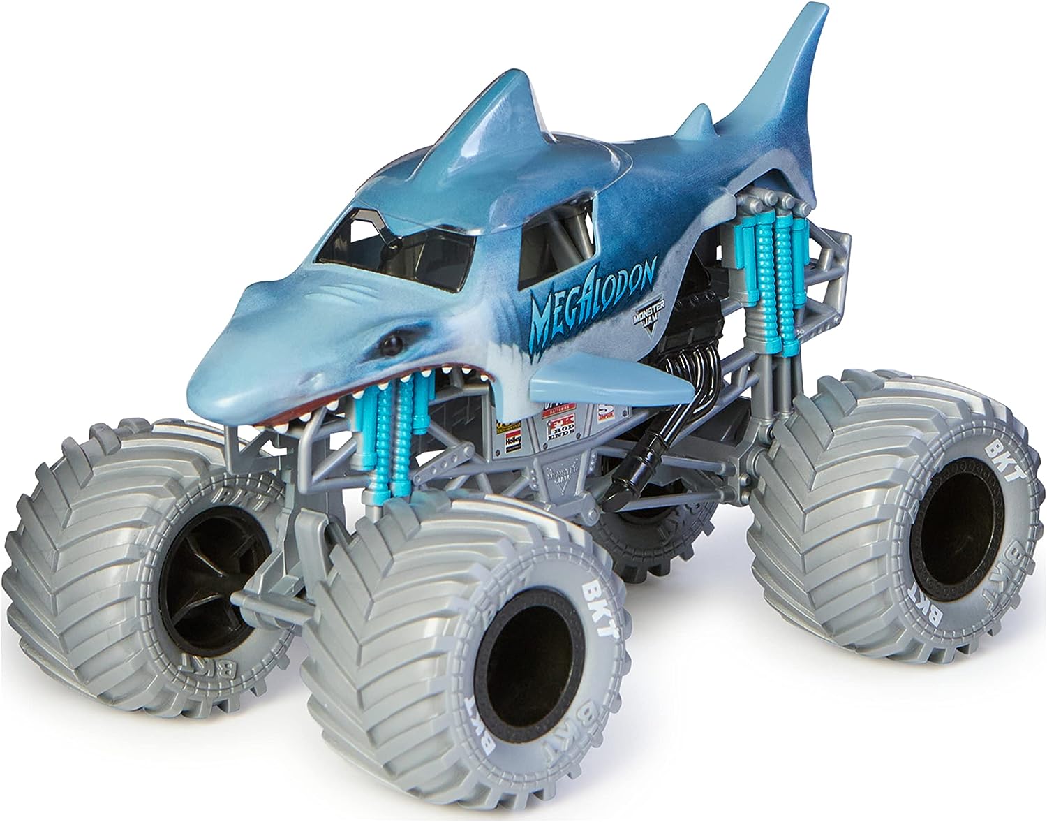 Megalodon Monster Truck – Druckgussfahrzeug im Maßstab 1:24 für Kinder 6