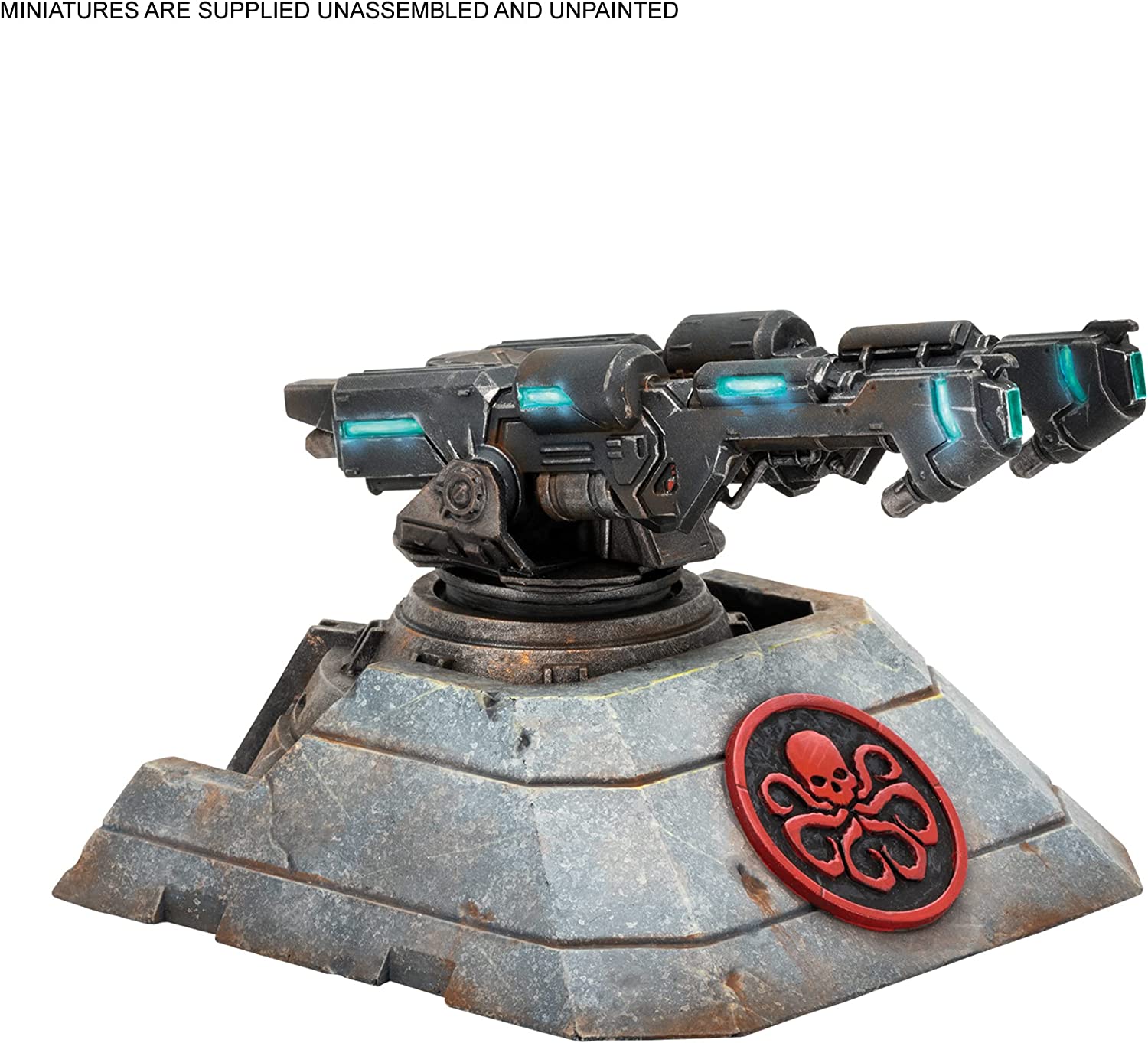 Atomic Mass Games Marvel Crisis Protocol Hydra Turret Terrain Pack 4