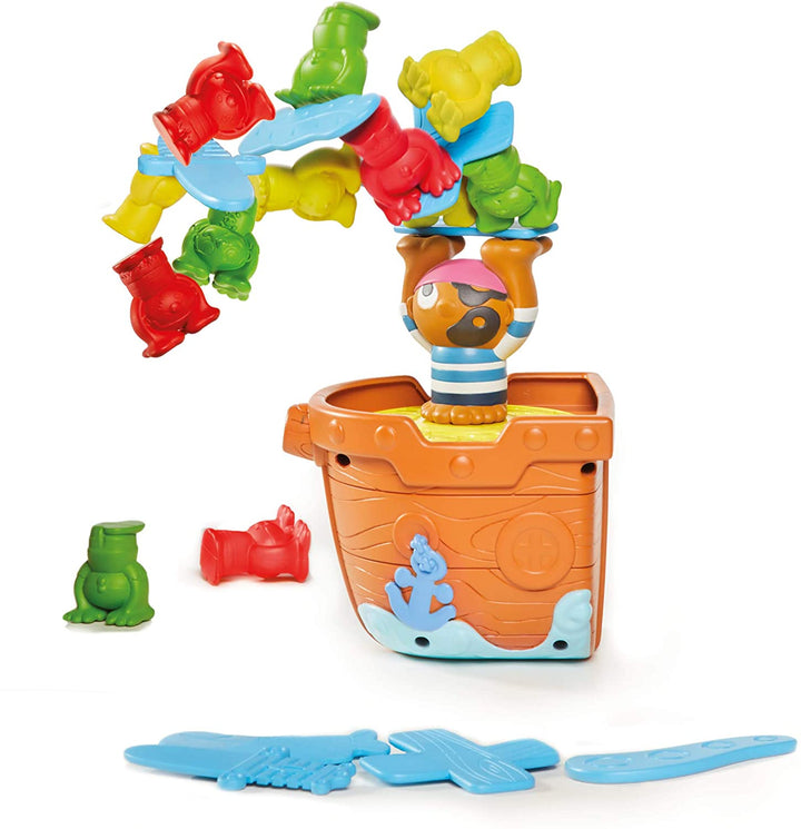 TOMY Pile Up Pirates Stapelspel Actie Bordspel voor kinderen