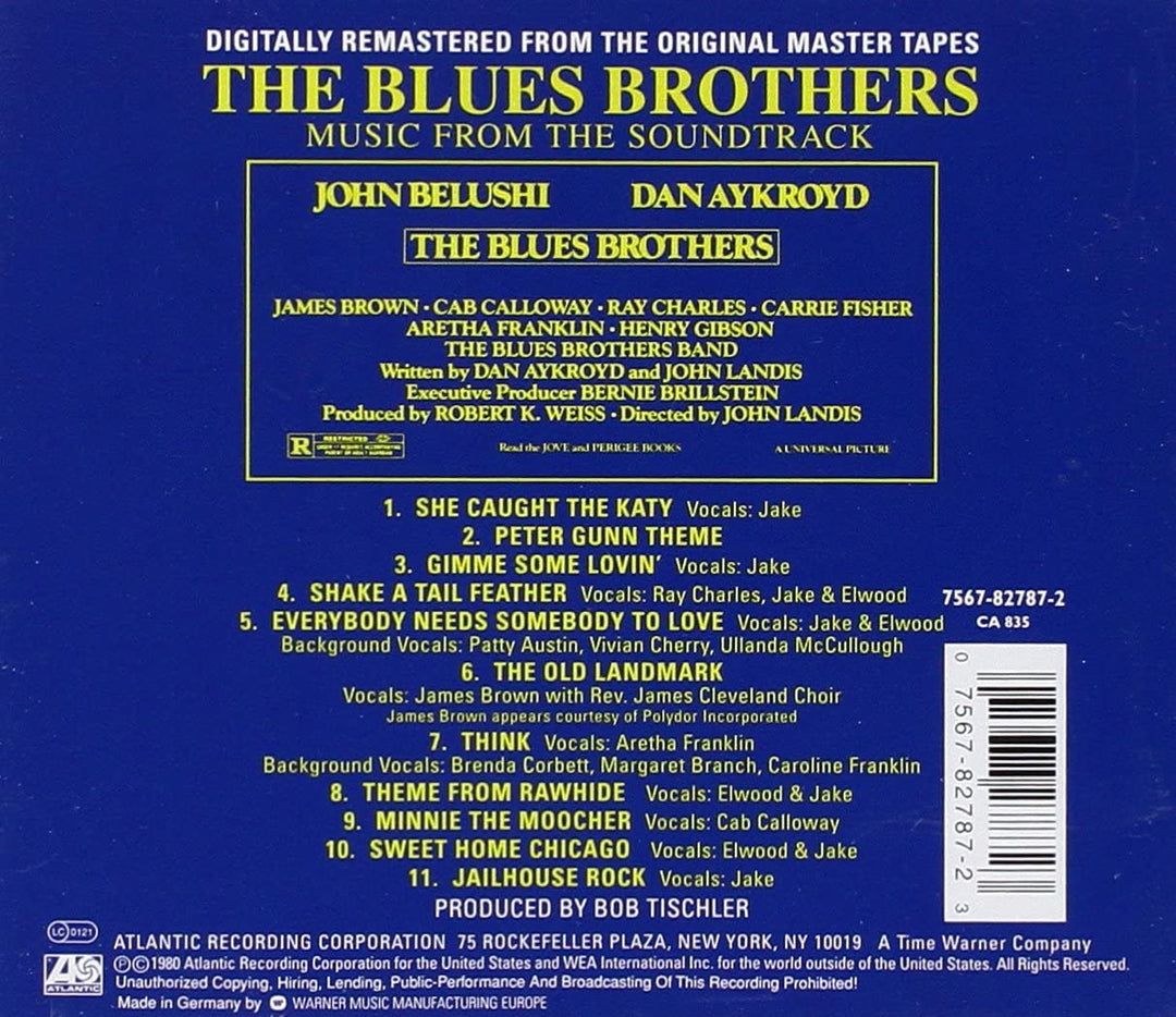 The Blue Brothers Soundtrack - The Blues Brothers [Audio CD]