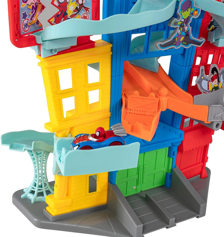 Spidey und seine Super-Freunde SNF0202 Metal Vehicle City Track Set