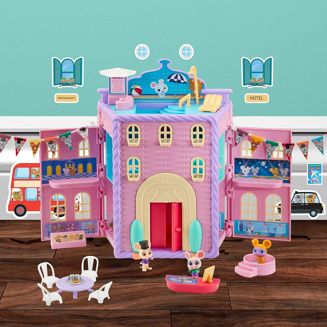 Character Options 7396 Millie & Friends Mouse in The House Stilton Hamper Hotel Playset