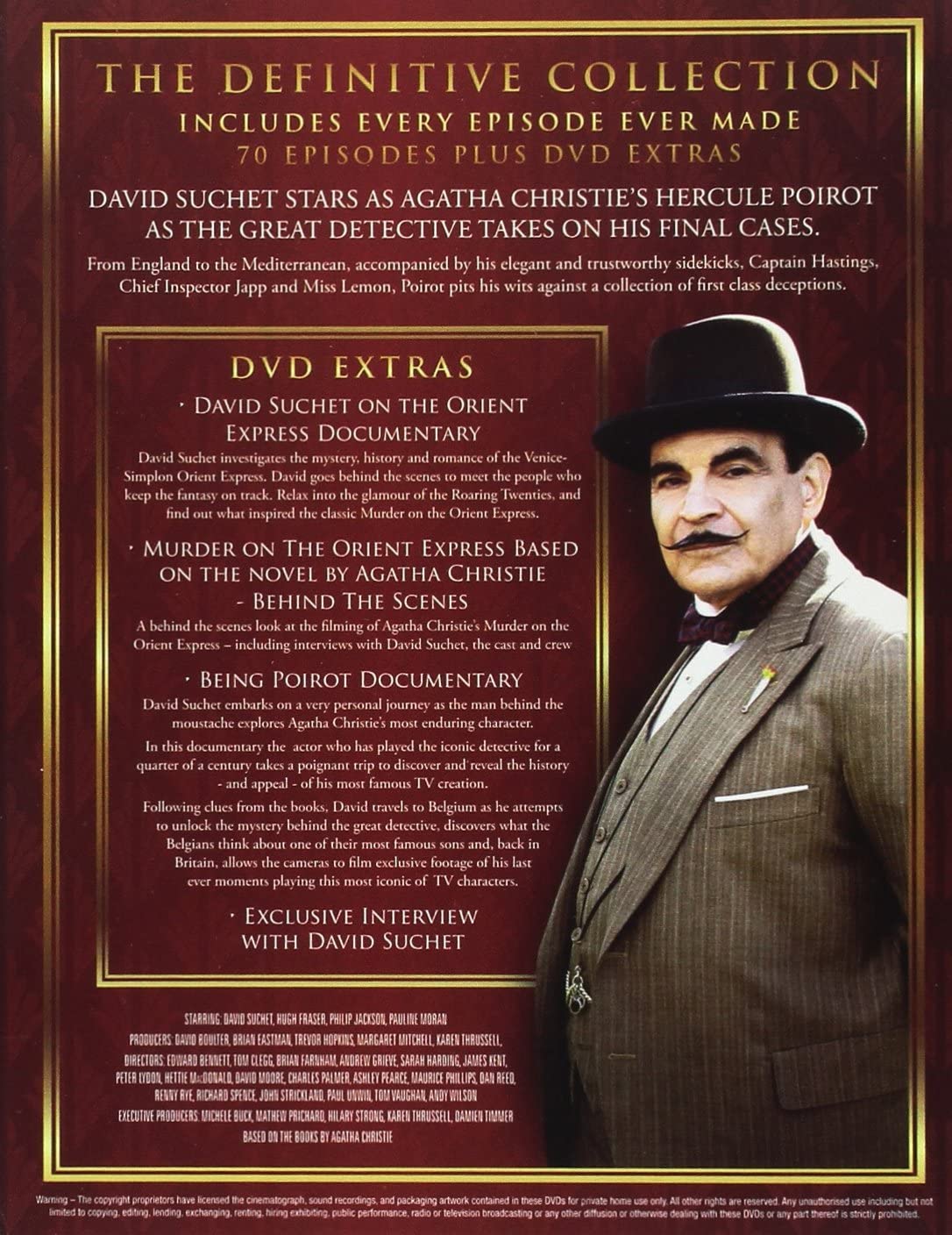 Agatha Christie's Poirot - Series 1-13: The Definitive Collection [DVD] 3