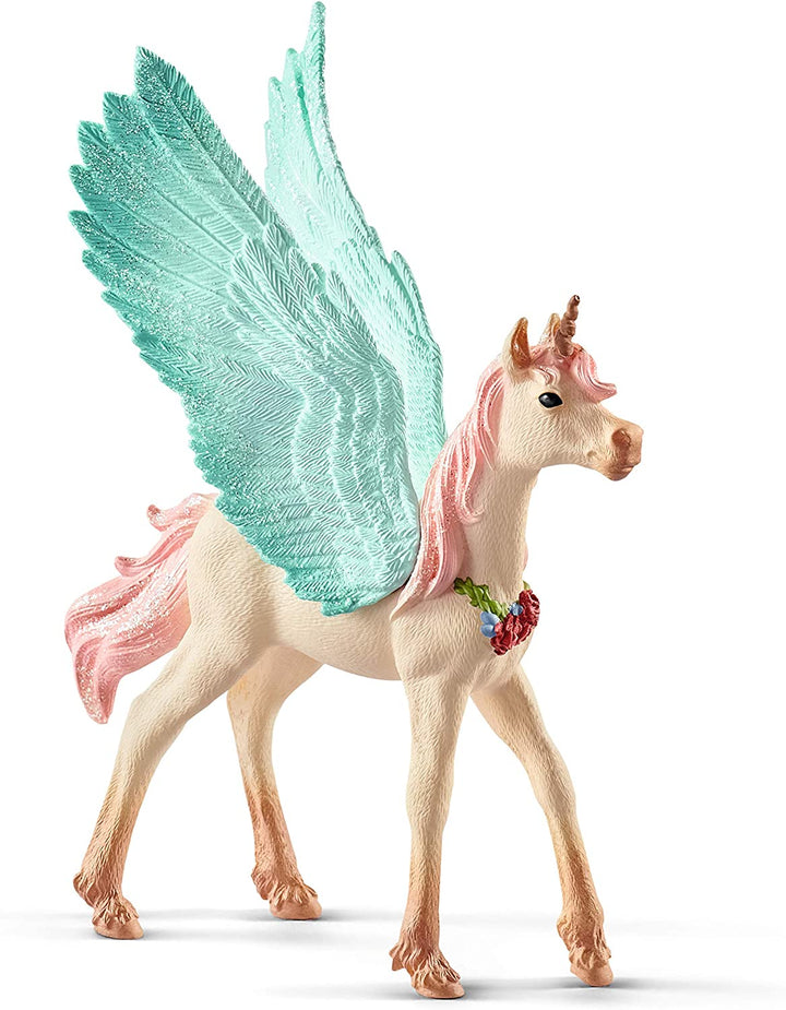 Schleich Bayala 70575 Versierde eenhoorn Pegasus, veulen