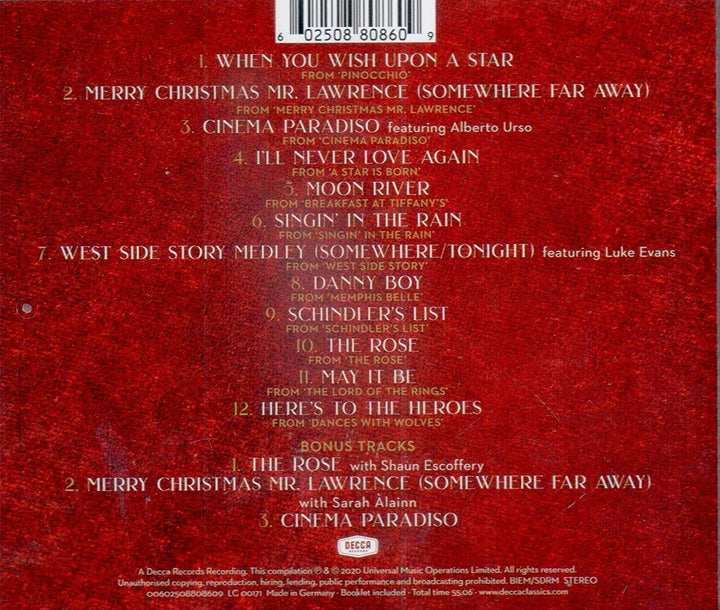 Cinema Paradiso - Katherine Jenkins  [Audio CD]
