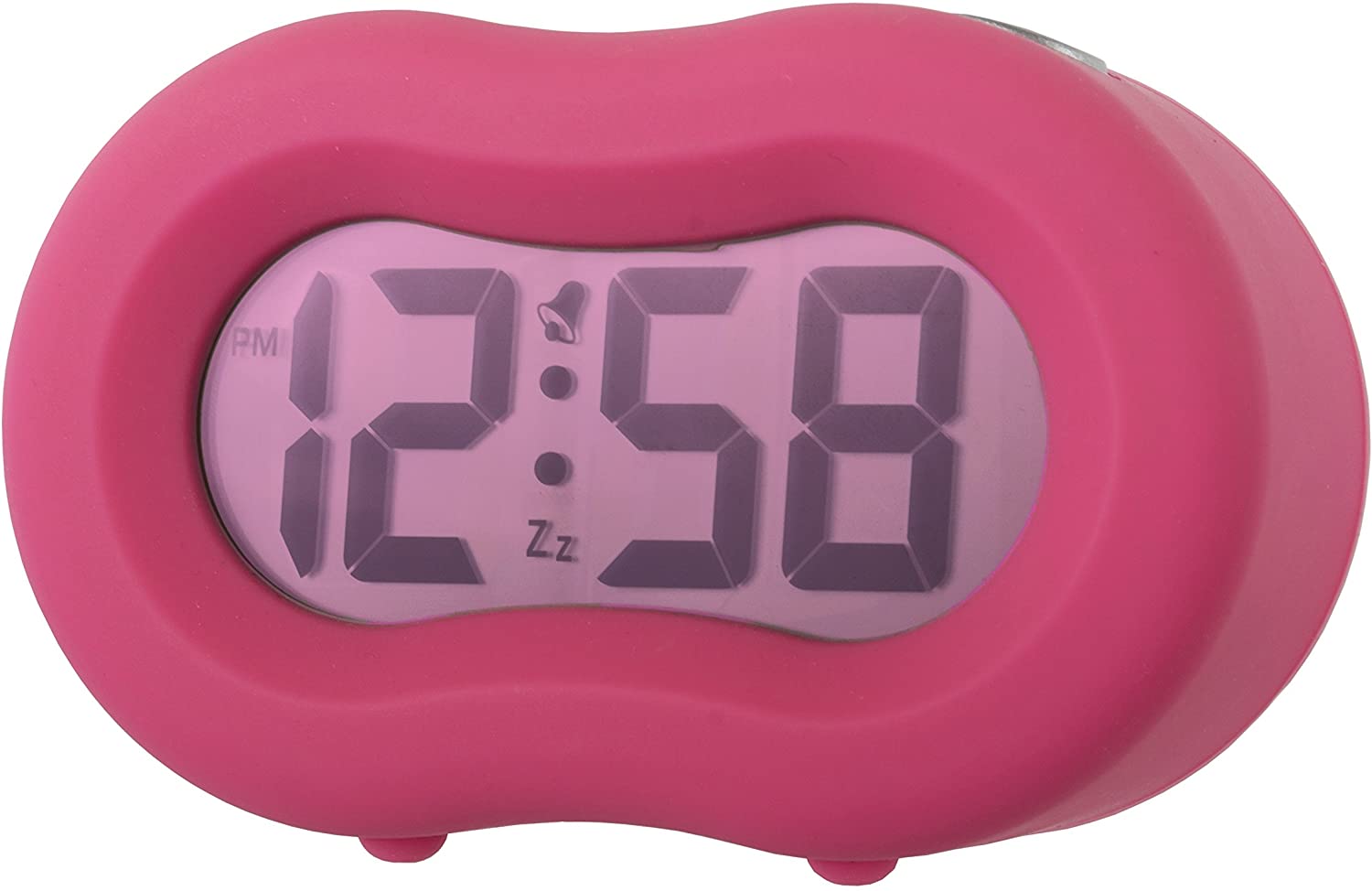 Acctim Vierra Hot Pink Alarm Clock 3