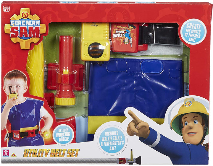 Brandweerman Sam Utility Belt met Jas en Accessoires