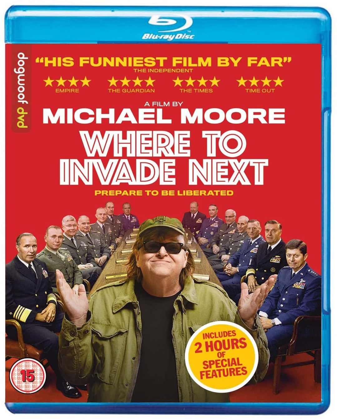 Where to Invade Next -  Documentary/Comedy [Blu-ray]