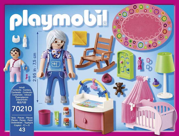 Playmobil 70210 Poppenhuisspeelgoed Rollenspel Veelkleurig