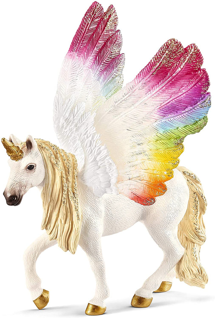Schleich 70576 Puledro Unicorno Alato Arcobaleno