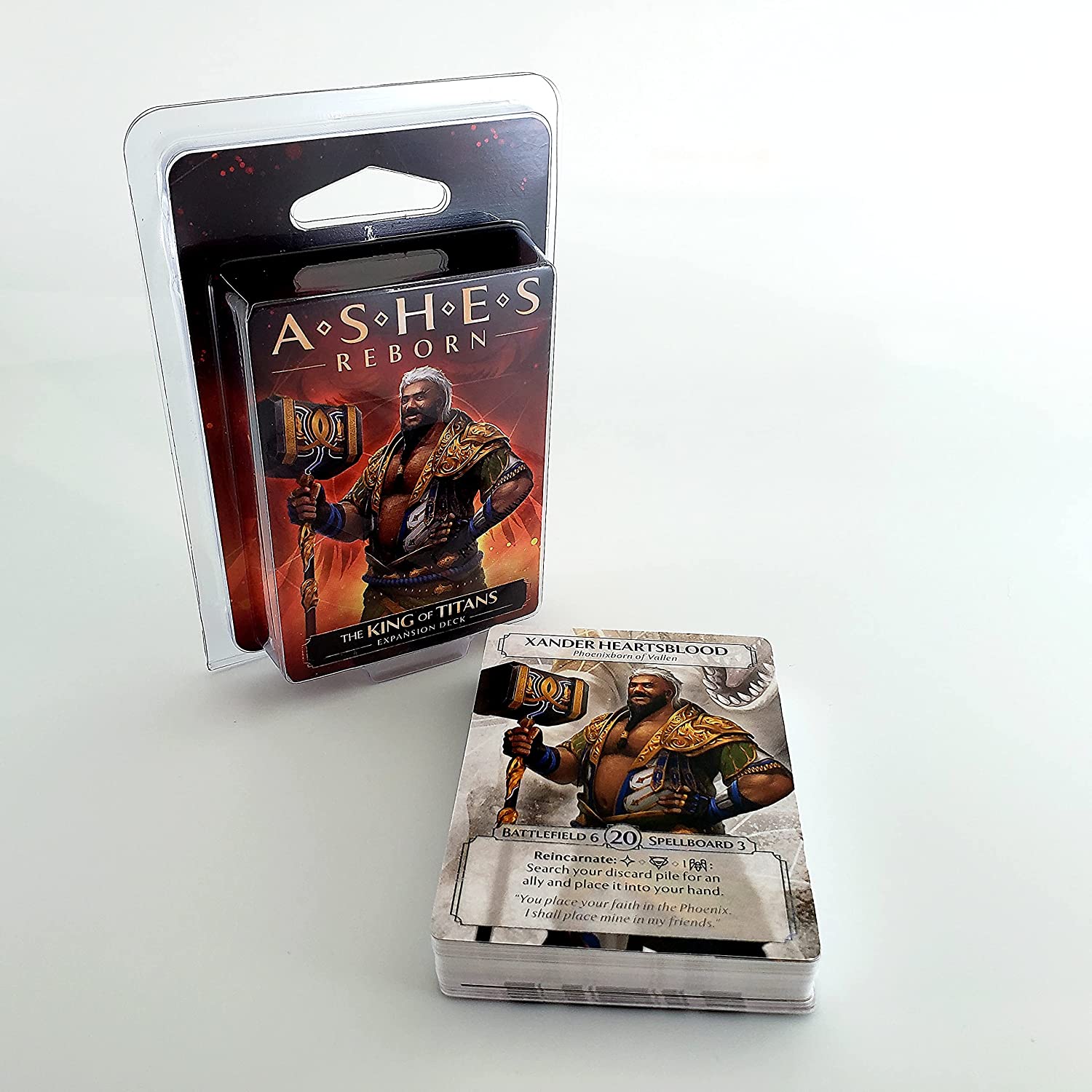 Plaid Hat Games Ashes Reborn: The King of Titans Orange Expansion 6