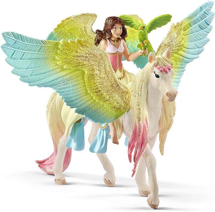 Schleich Bayala 70566 Fata Sura con Glitter Pegaso
