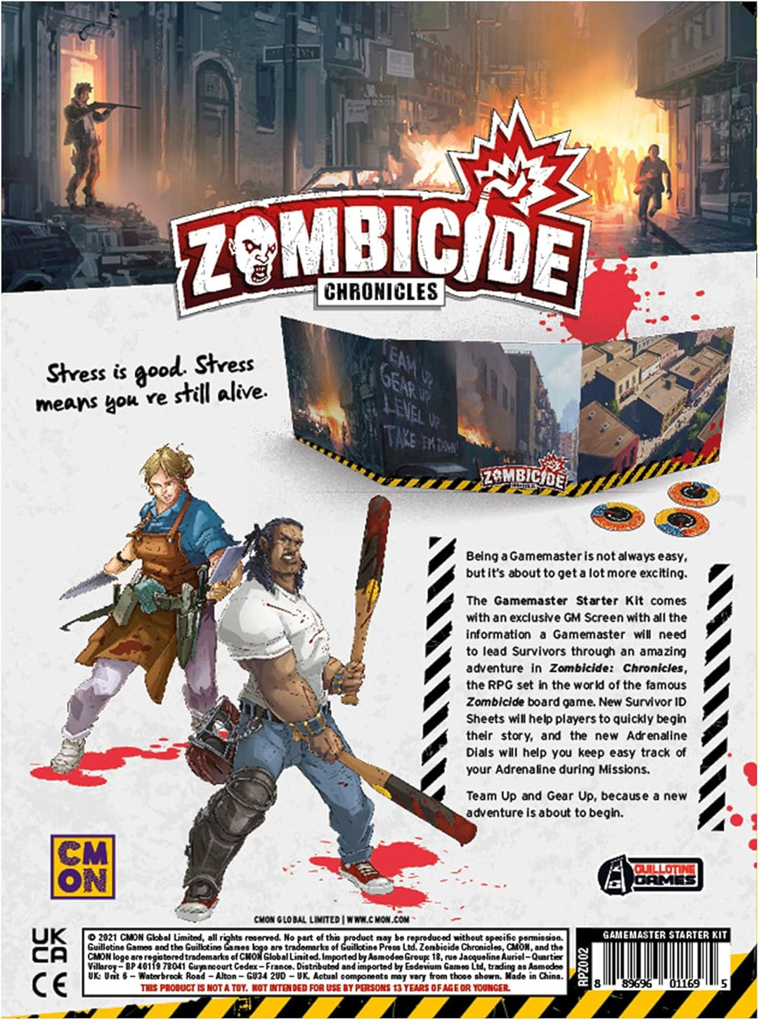 Zombicide Chronicles The Roleplaying Game GameMaster Starter Kit | Strategy Game