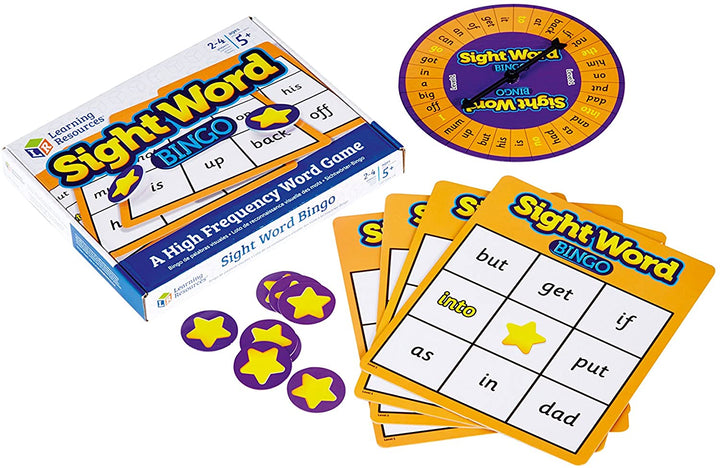 Leermiddelen Som Swamp Optellen &amp; Aftrekken Spel &amp; Leermiddelen Zicht Woord Bingo