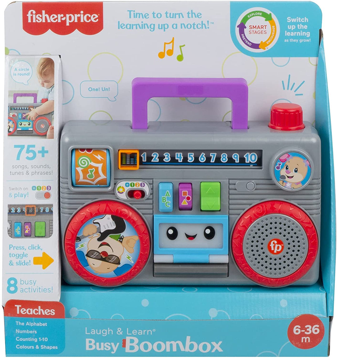Fisher-Price Laugh & Learn Busy Boombox