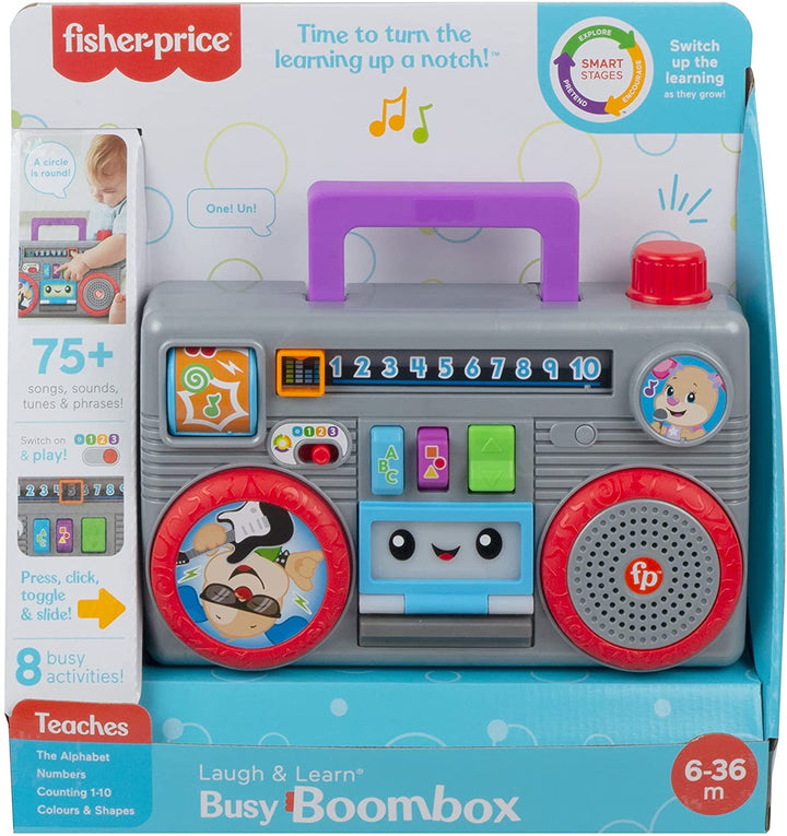 Fisher-Price Laugh & Learn Busy Boombox