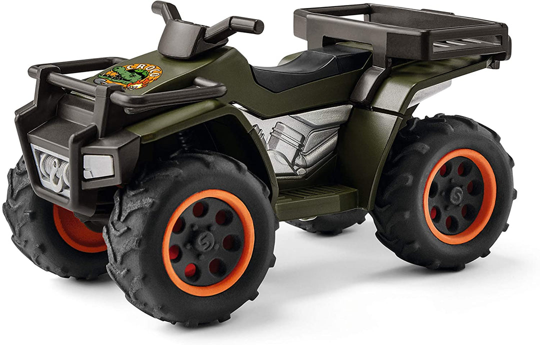 SCHLEICH 42351 Quad met aanhanger en Ranger-figuur