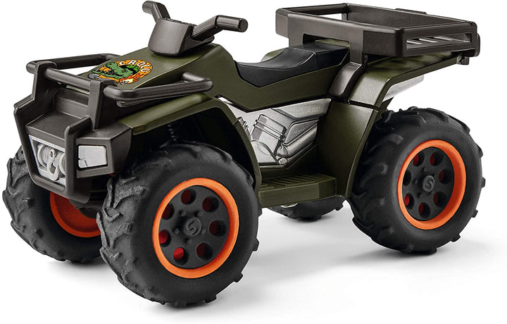 SCHLEICH 42351 Quad met aanhanger en Ranger-figuur