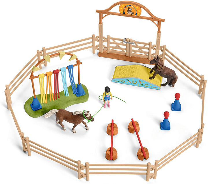 Schleich 42481 Farm World Pony Agility Training