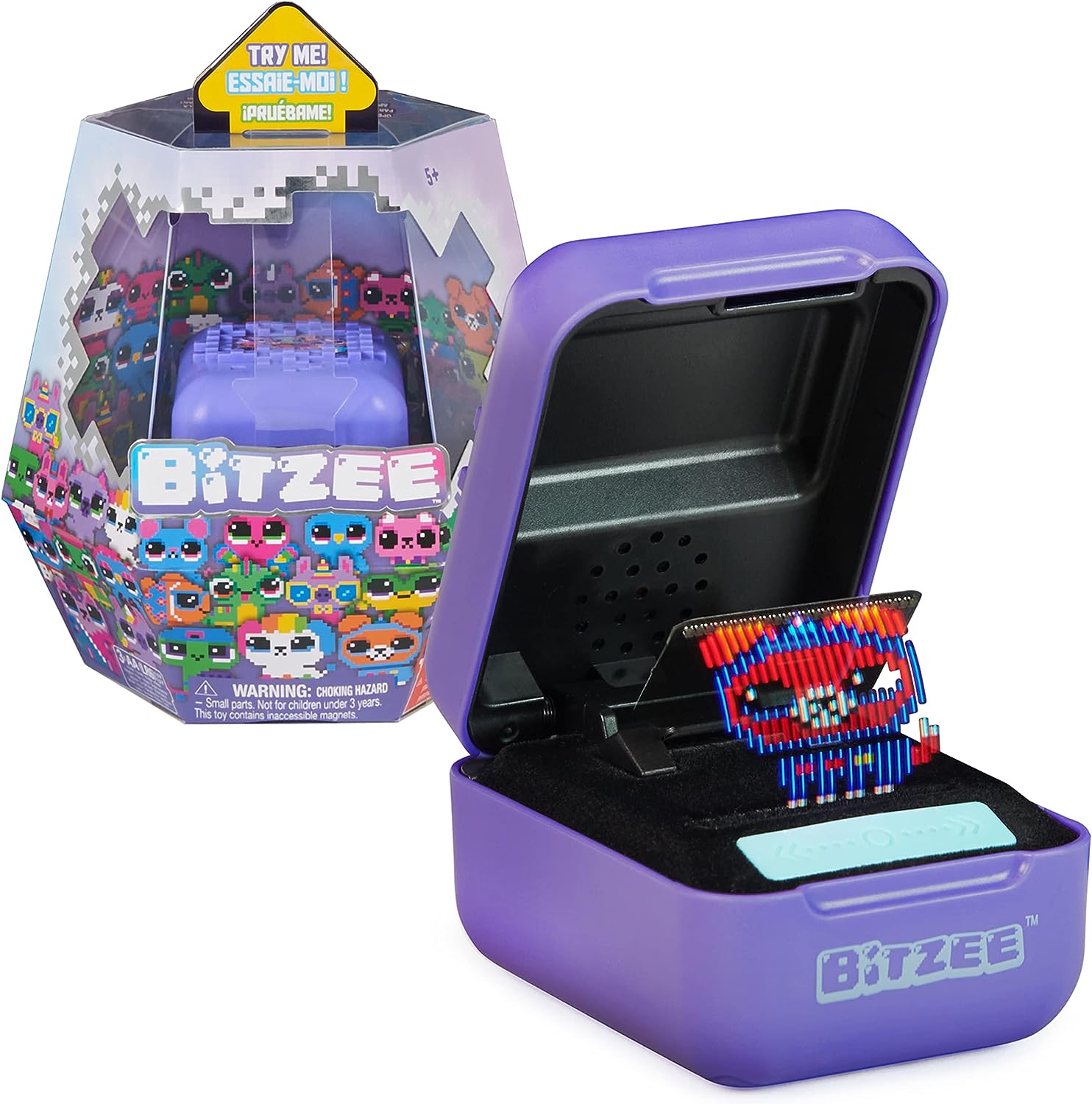 Bitzee Interactive Digital Pet - 15 Collectible Virtual Pets with Touch & Tilt Gameplay