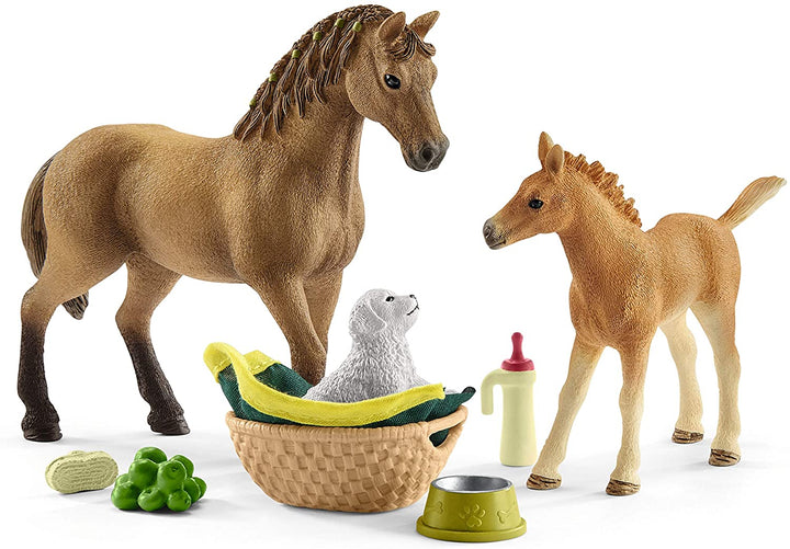 Schleich 42432 Horse Club Sarah&#39;s Baby Animal Care