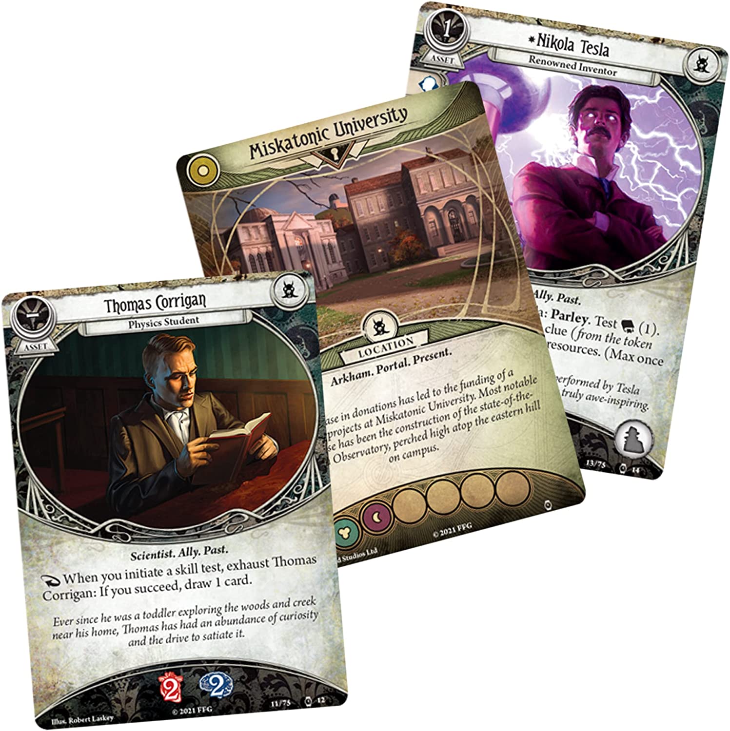 Fantasy Flight Games Arkham Horror Das Kartenspiel: Machinations Through Time-Erweiterung 3
