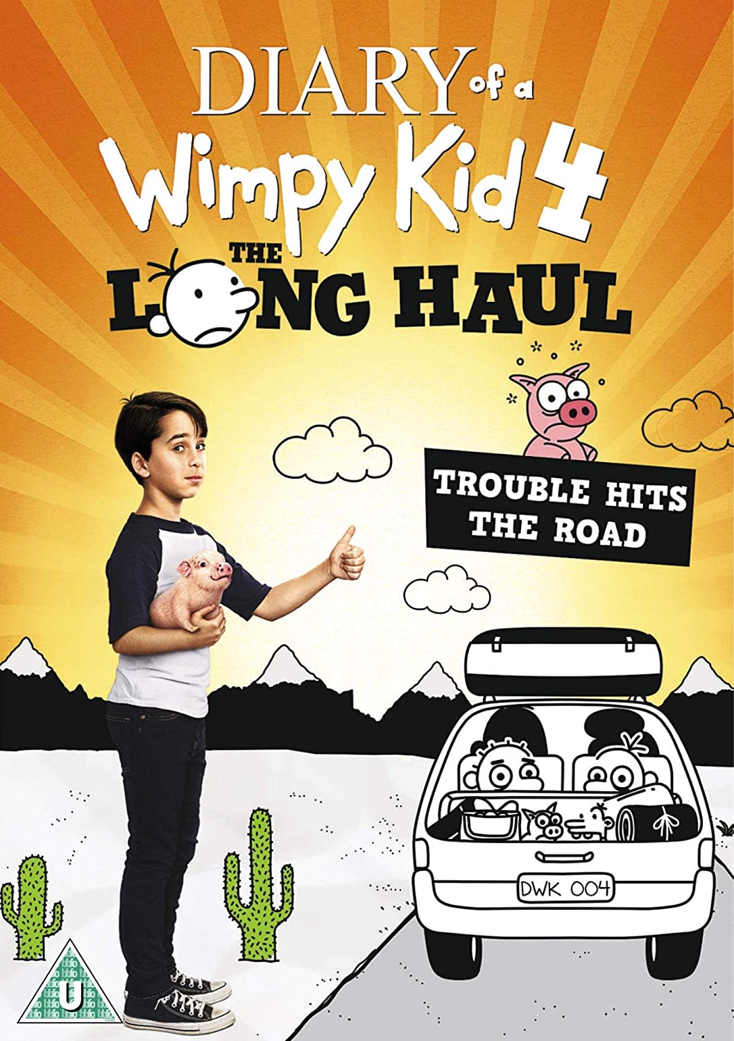 Diario de un niño debilucho 4 El largo recorrido [DVD] [2017]