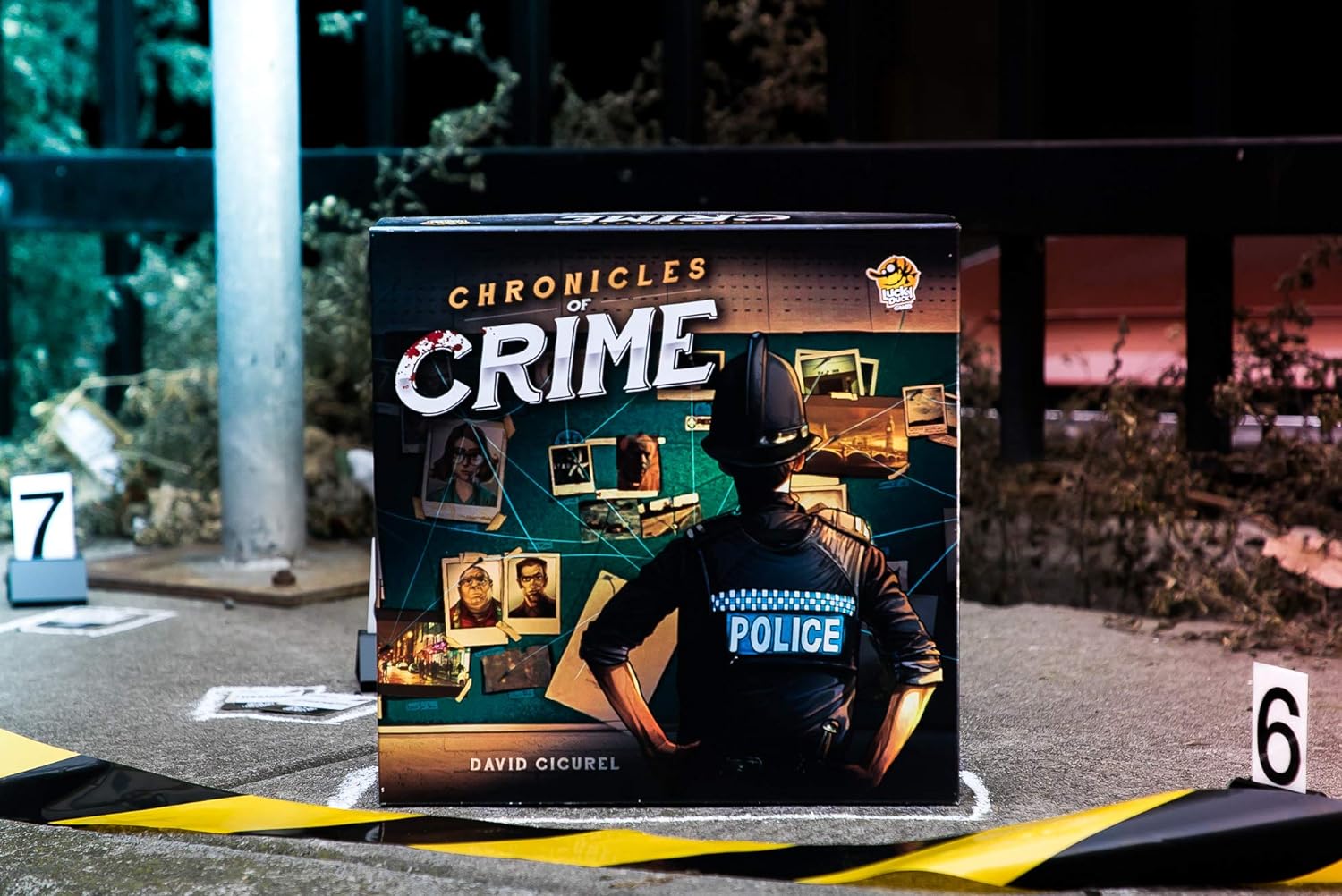 Lucky Duck Games Chronicles of Crime Board Game