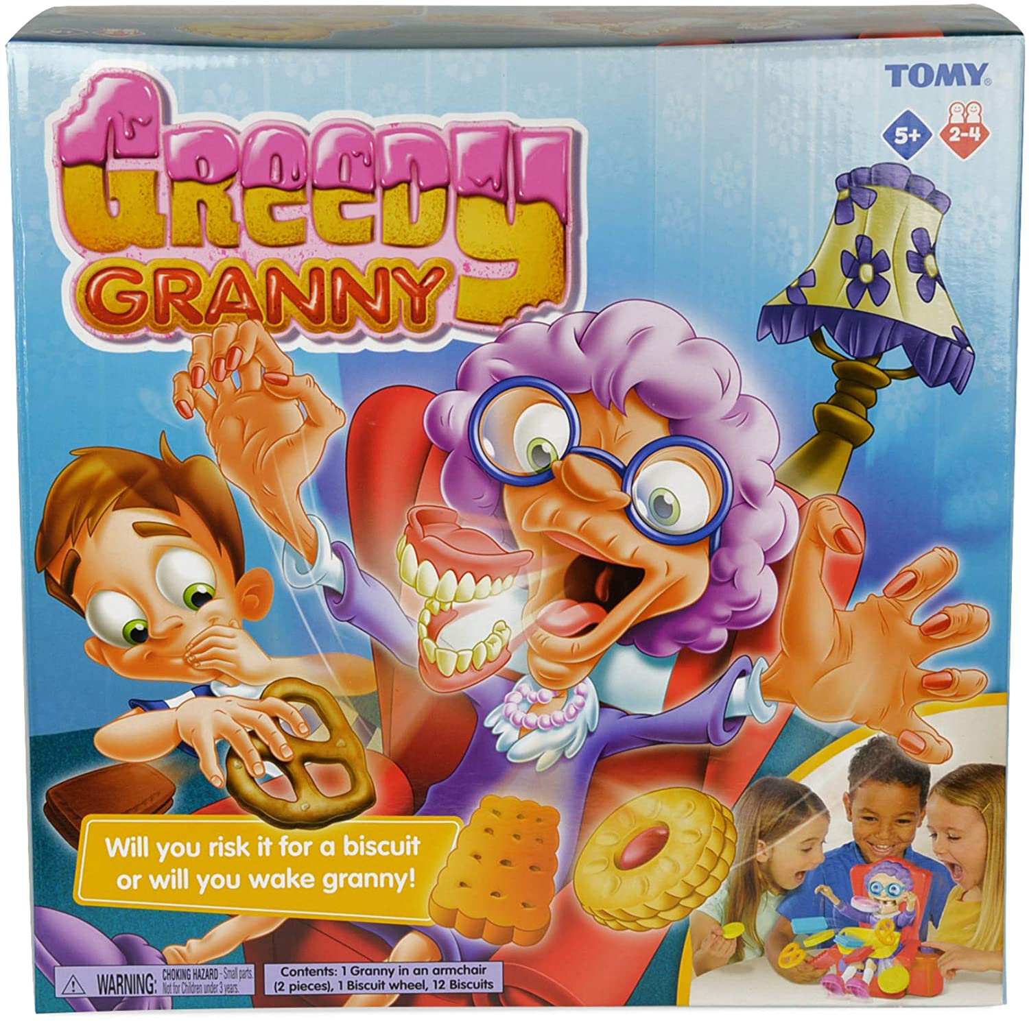 TOMY Greedy Granny Children's Action Board Game