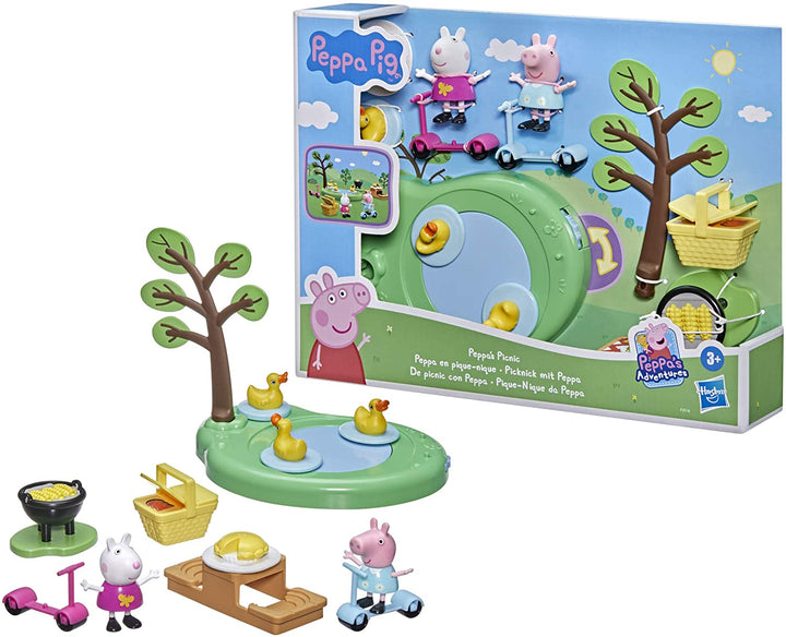 Peppa Pig Peppa&#39;s Avonturen Peppa&#39;s Picknick Speelset Speelgoed