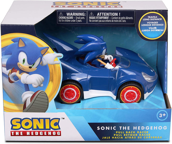 Sonic The Hedgehog Movie Toys SEGA Racing Pull Back Speed Racer