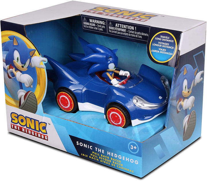Sonic The Hedgehog Movie Toys SEGA Racing Pull Back Speed Racer