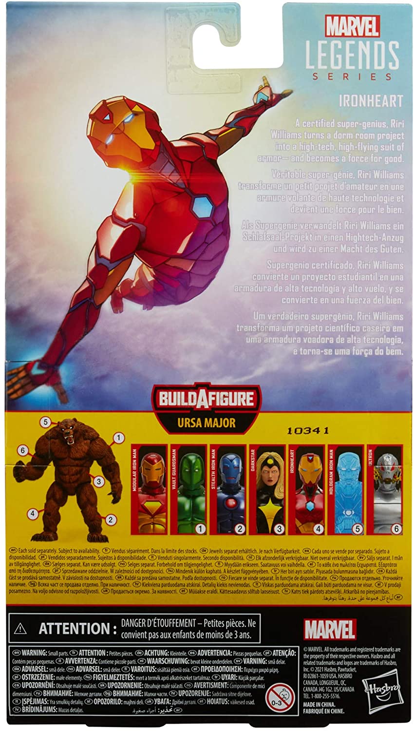 Hasbro Marvel Legends Ironheart Action Figure - 6-Inch Scale with Premium Articulation