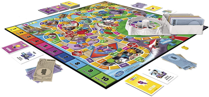 The Game of Life Game, familiebordspel voor 2 tot 4 spelers, voor kinderen van 8 jaar