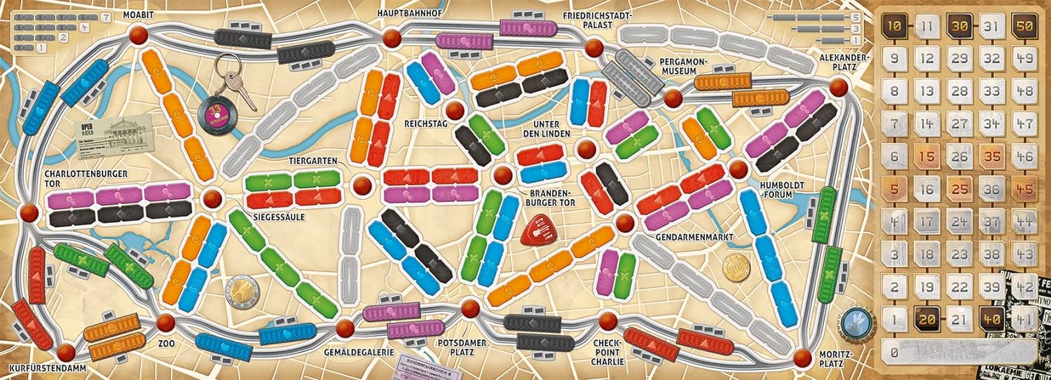Days of Wonder Ticket to Ride Berlin Board Game 3