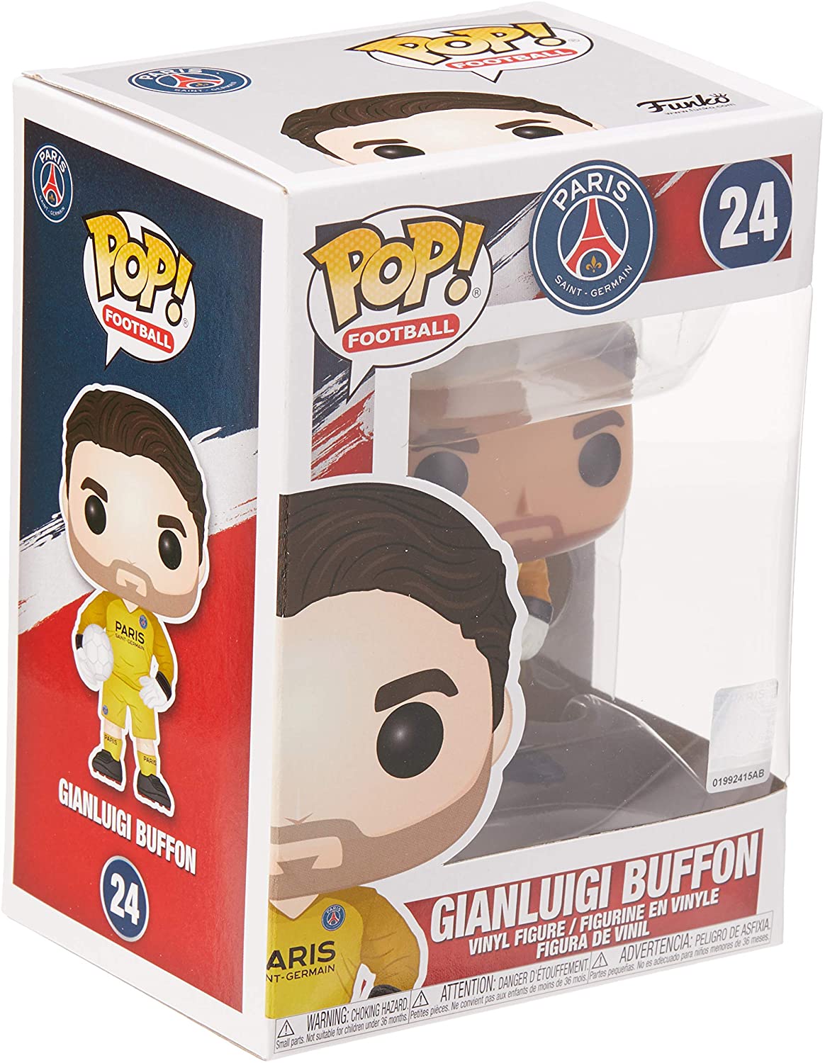 Funko Pop! Football - Gianluigi Buffon (PSG) Vinyl Figure #39909