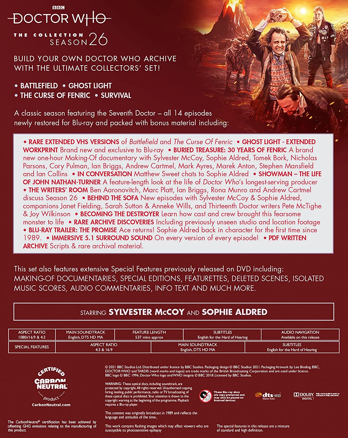 Doctor Who: The Collection – Staffel 26 (2022) – Blu-ray