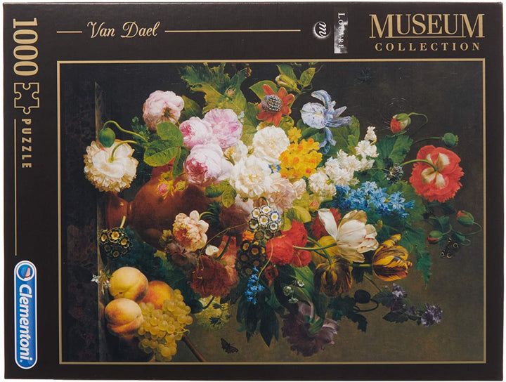 Clementoni 31415 Museum Collection puzzle per adulti e bambini Van Deal Ciotola di Fiori - 1000 Pezzi