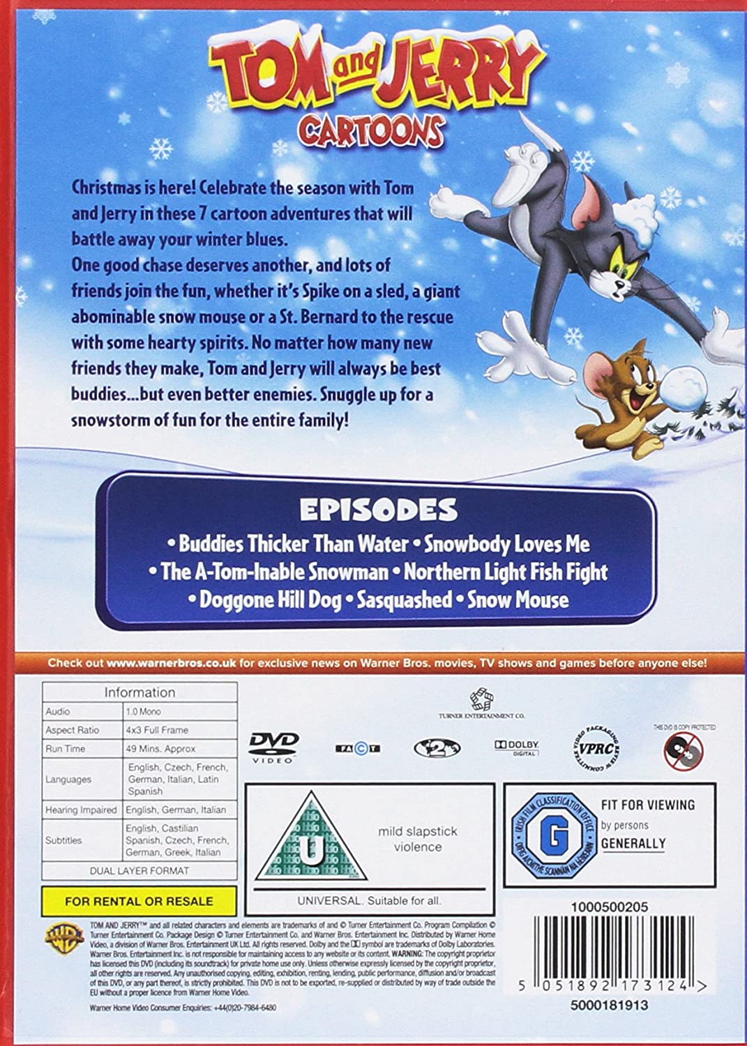 Tom And Jerry: Winter Wackiness [2014]