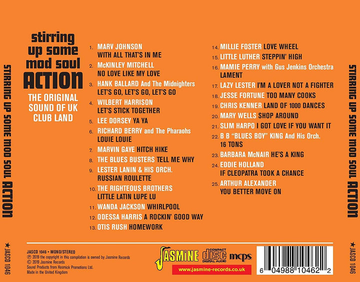 Stirring Up Some Mod Soul Action - The Original Sound of UK Club Land [Audio CD]