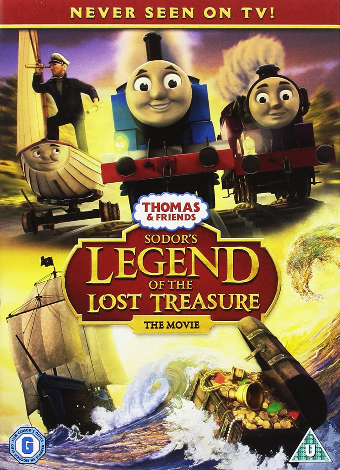 Thomas & Friends: Sodor's Legend of the Lost Treasure (2015) - DVD