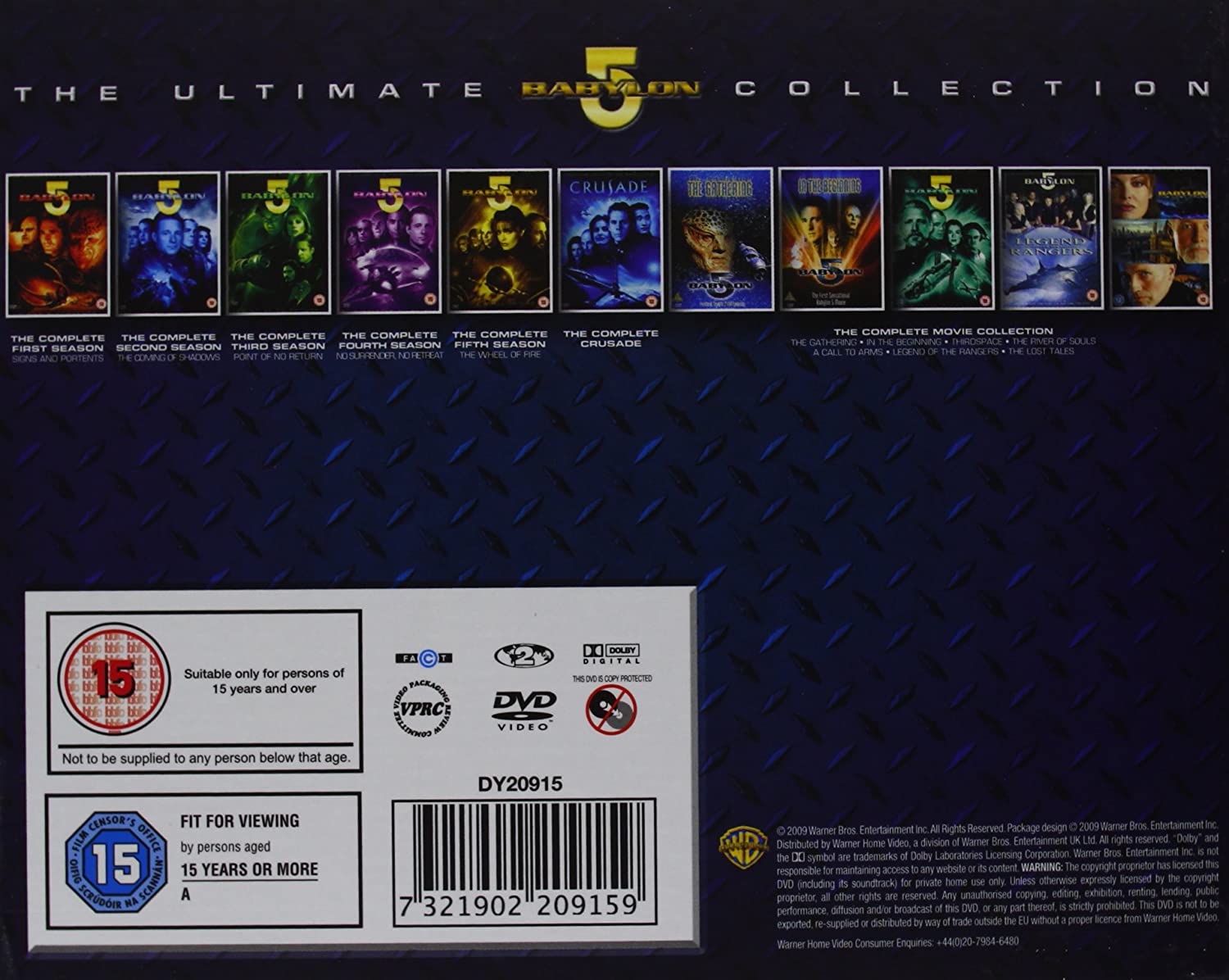 Babylon 5: The Complete Collection + The Lost Tales [DVD] 3