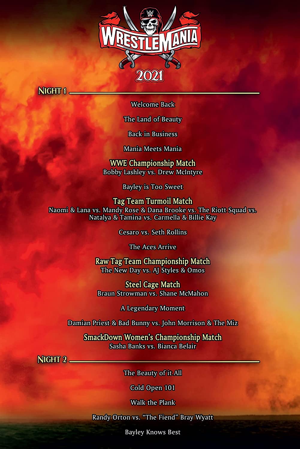 WWE: WrestleMania 37 - [DVD]