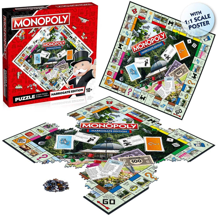 Harrogate Monopoly 1000 Piece Jigsaw Puzzle Game