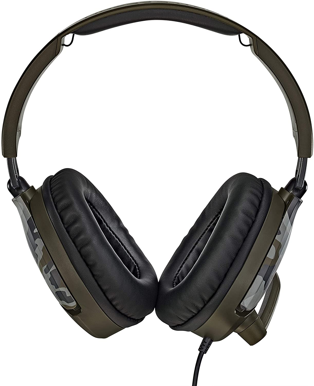 Turtle Beach Recon 70 Camo Green Gaming Headset – 40mm Speakers, Flip-Up Mic, Compatible with Xbox, PS5, PS4, Switch & PC 3
