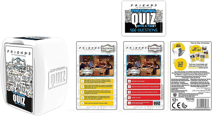 Top Trumps Friends Top Trumps Quiz Game - Yachew