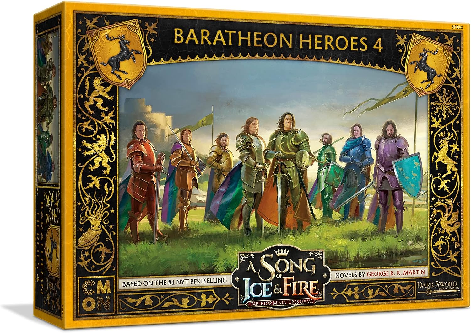 CMON A Song of Ice and Fire: Baratheon Heroes 4 Expansion (SIF820)